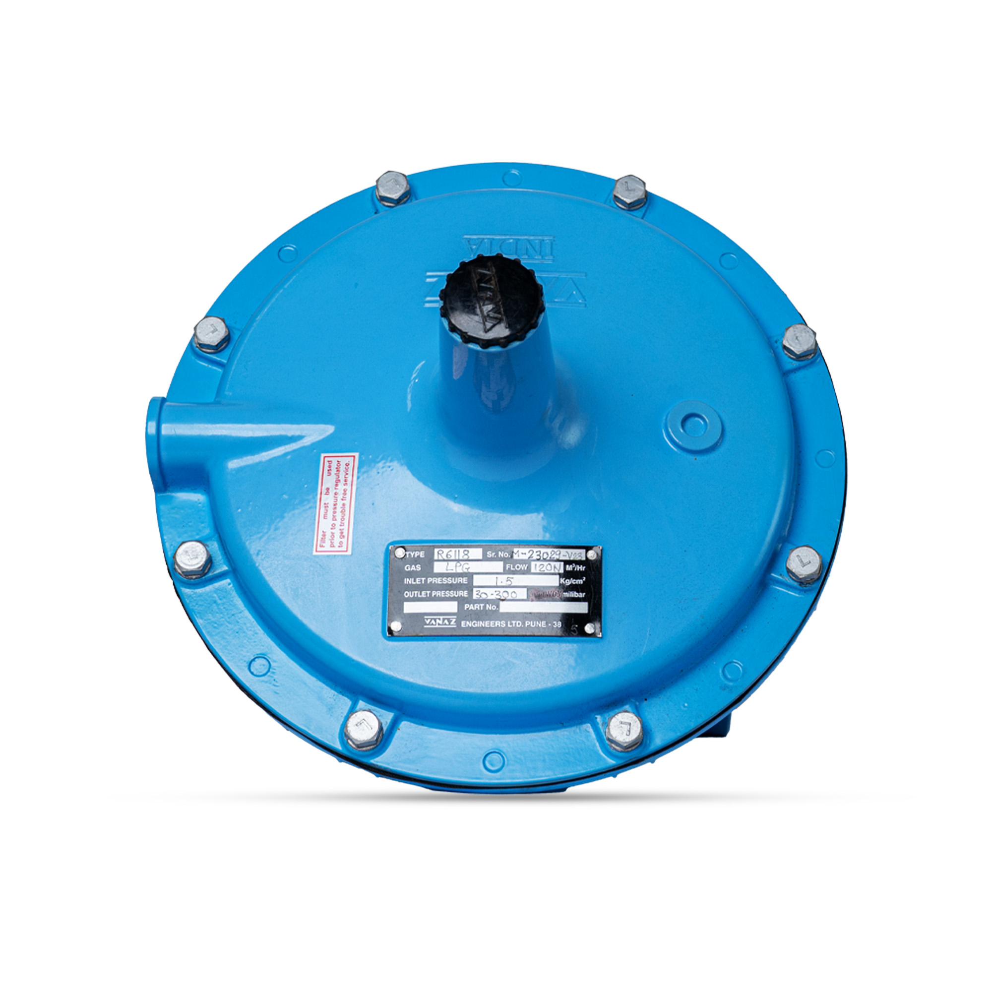 Low Pressure Regulator R6118 1.5" Flgd - Image 3